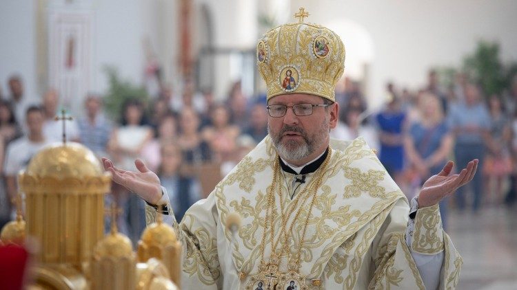 Đức Tổng Giám mục Sviatoslav Shevchuk, người đứng đầu Giáo hội Công giáo Đông phương Ucraina