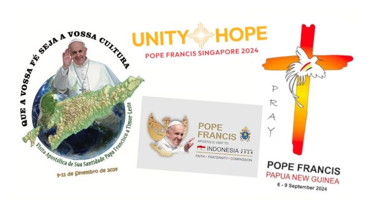 Logo chuyến viếng thăm của ĐTC Phanxicô tại Indonesia, Papua New Guinea, Đông Timor và Singapore
