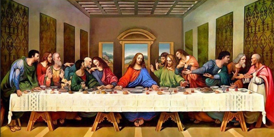 pintura La Ultima Cena KUADROS 6