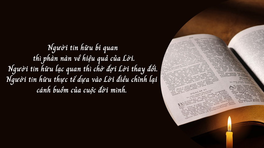 SỐNG LỜI CHÚA